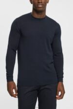 Esprit Knitted wool sweater Men Black Sweaters P0D0X903