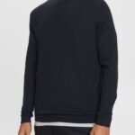 Esprit Knitted wool sweater Men Navy Sweaters P0D0X904