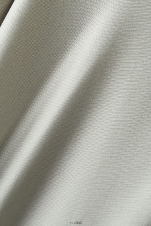 Esprit Lace midi dress, LENZING ECOVERO Women Light Grey Dresses P0D0X216 - Image 4