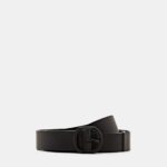 Esprit Leather Belt Women Black Accessories P0D0X19