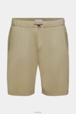 Esprit Lightweight washed shorts Men Beige Shorts P0D0X758 - Image 5