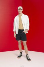 Esprit Lightweight washed shorts Men Black Shorts P0D0X757 - Image 2