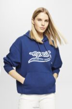 Esprit Logo print hoodie Women Ink Sweatshirts & Hoodies P0D0X171