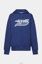 Esprit Logo print hoodie Women Ink Sweatshirts & Hoodies P0D0X171 - Image 5