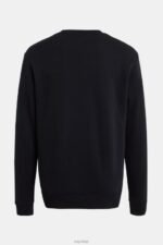 Esprit Logo print sweatshirt Men Black Sweatshirts & Hoodies P0D0X868 - Image 5