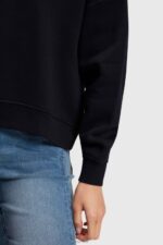 Esprit Logo print sweatshirt Women Black Sweatshirts & Hoodies P0D0X463 - Image 2