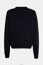 Esprit Logo print sweatshirt Women Black Sweatshirts & Hoodies P0D0X463 - Image 5