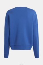 Esprit Logo print sweatshirt Women Blue Sweatshirts & Hoodies P0D0X464 - Image 5