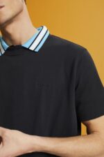 Esprit Logo T-shirt, 100% cotton Men Black T-Shirts P0D0X668 - Image 3