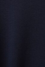 Esprit Long sleeve top with a scalloped neck Women Navy Long Sleeve P0D0X33 - Image 4