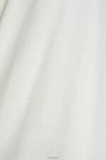 Esprit Long sleeve waffle pique top Men Off White Long Sleeve P0D0X696 - Image 4