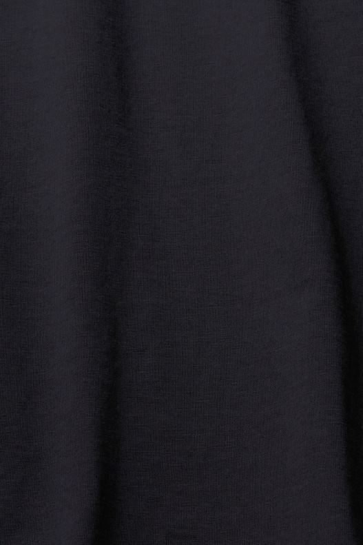 Esprit Long-sleeved t-shirt with logo Women Black T-Shirts P0D0X460 - Image 4
