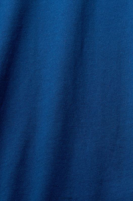 Esprit Long-sleeved t-shirt with logo Women Petrol Blue T-Shirts P0D0X462 - Image 4