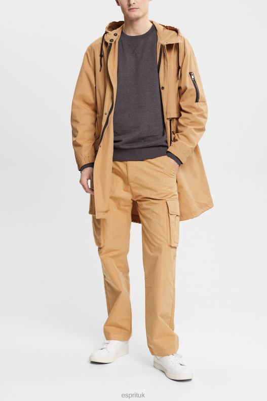 Esprit Made of recycled material: sweatshirt Men Dark Grey Sweatshirts & Hoodies P0D0X942 - Image 2