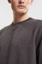 Esprit Made of recycled material: sweatshirt Men Dark Grey Sweatshirts & Hoodies P0D0X942 - Image 3