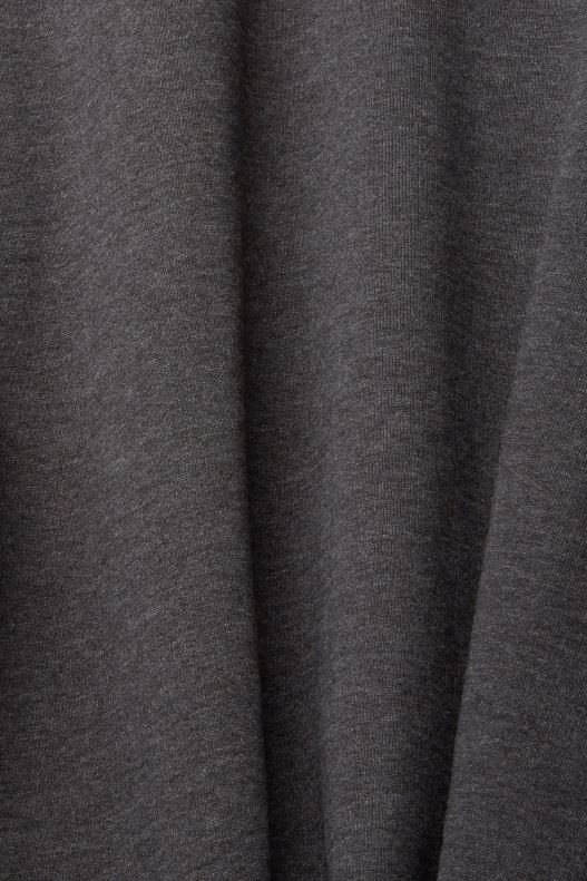 Esprit Made of recycled material: sweatshirt Men Dark Grey Sweatshirts & Hoodies P0D0X942 - Image 4