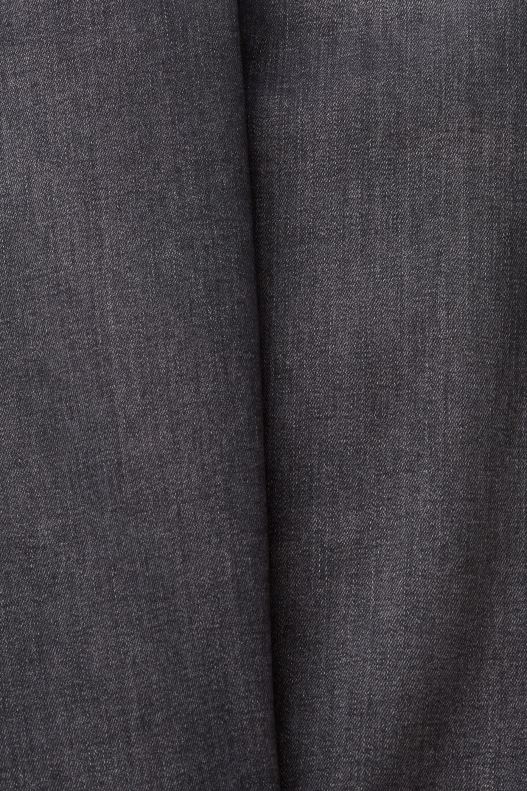 Esprit Mid-rise cashmere-touch stretch jeans Women Grey Dark Wash Denim P0D0X341 - Image 4