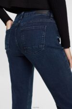 Esprit Mid-rise stretch jeans Women Blue Black Denim P0D0X345 - Image 3