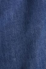 Esprit Midi skirt with an asymmetric waistband Women Blue Dark Wash Skirts P0D0X209 - Image 4