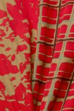 Esprit Mixed pattern dress, LENZING ECOVERO Women Red Dresses P0D0X547 - Image 4