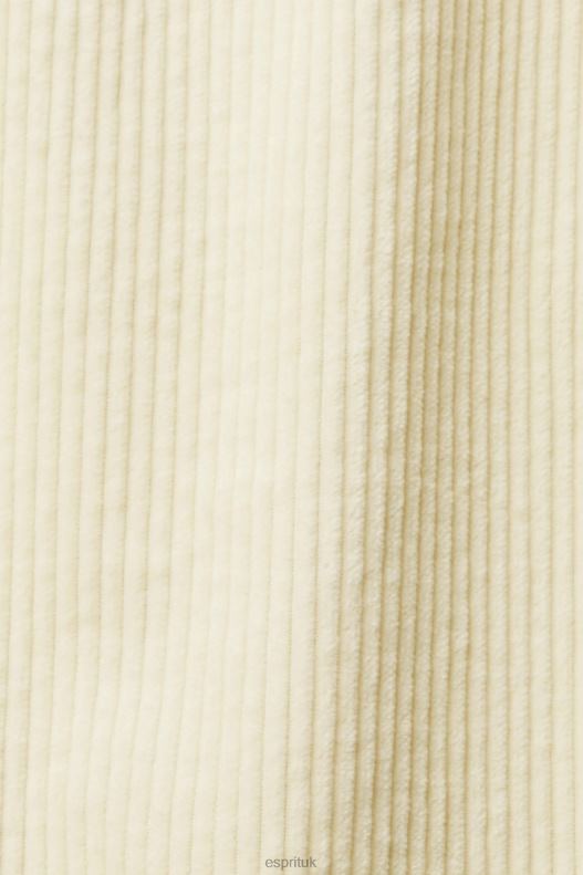 Esprit Mom fit cord trousers Women Ice Trousers & Pants P0D0X252 - Image 4