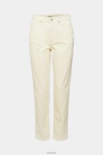 Esprit Mom fit cord trousers Women Ice Trousers & Pants P0D0X252 - Image 5