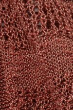 Esprit Mouline sleeveless jumper, cotton blend Women Terracotta Sweaters P0D0X106 - Image 4