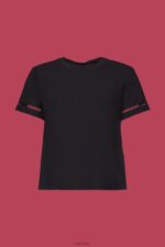 Esprit Open-back blouse, TENCEL Women Black Blouses P0D0X200 - Image 5