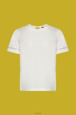 Esprit Open-back blouse, TENCEL Women White Blouses P0D0X201 - Image 5