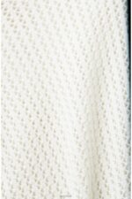Esprit Organic cotton structured jumper Women Off White Sweaters P0D0X275 - Image 4