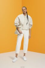 Esprit Oversized bomber jacket Women Light Taupe Jackets P0D0X214 - Image 2