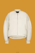 Esprit Oversized bomber jacket Women Light Taupe Jackets P0D0X214 - Image 5
