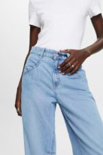 Esprit Pants denim Women Blue Light Wash Denim P0D0X272 - Image 3