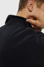 Esprit Pima cotton pique polo shirt Men Black Polos P0D0X923 - Image 3