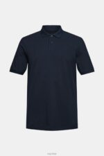 Esprit Pima cotton pique polo shirt Men Navy Polos P0D0X925 - Image 5