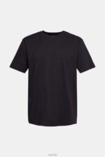 Esprit Plain T-shirt Men Black T-Shirts P0D0X928 - Image 5