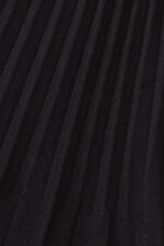 Esprit Pleated mini dress with long-sleeves & crewneck Women Black Dresses P0D0X127 - Image 4