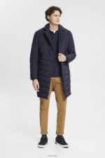 Esprit Polo jumper Men Navy Sweaters P0D0X683 - Image 2