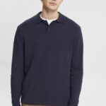 Esprit Polo jumper Men Navy Sweaters P0D0X683