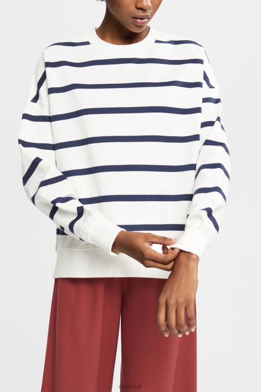 Esprit Printed c-neck sweatshirt Women Off White Sweatshirts & Hoodies P0D0X347 - Image 1