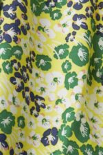 Esprit Printed midi dress Women Yellow Dresses P0D0X237 - Image 4