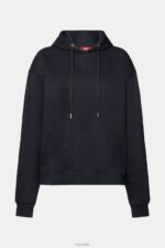 Esprit Recycled: oversized hoodie Women Black Sweatshirts & Hoodies P0D0X29 - Image 5