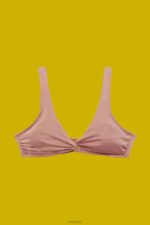 Esprit Recycled: sparkly soft bikini top Women Cinnamon Swim P0D0X84 - Image 4