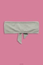 Esprit Recycled: wireless bandeau top Women Khaki Green Swim P0D0X81 - Image 4