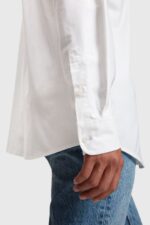 Esprit Regular fit oxford shirt Men White Shirts P0D0X799 - Image 5