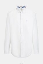 Esprit Regular fit oxford shirt Men White Shirts P0D0X799 - Image 6