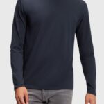 Esprit Regular solid jersey t-shirt Men Black T-Shirts P0D0X858