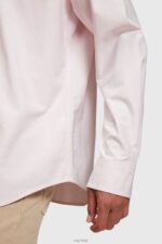 Esprit Relaxed fit all-over print oxford shirt Men Light Pink Shirts P0D0X796 - Image 5