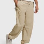 Esprit Relaxed fit joggers Men Sand Joggers P0D0X788