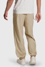 Esprit Relaxed fit joggers Men Sand Joggers P0D0X788 - Image 3